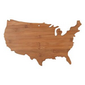 Totally Bamboo - USA Cutting and Serving Board - All 50 States Available.